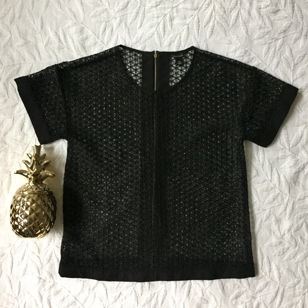 Ann Taylor Eyelet Top